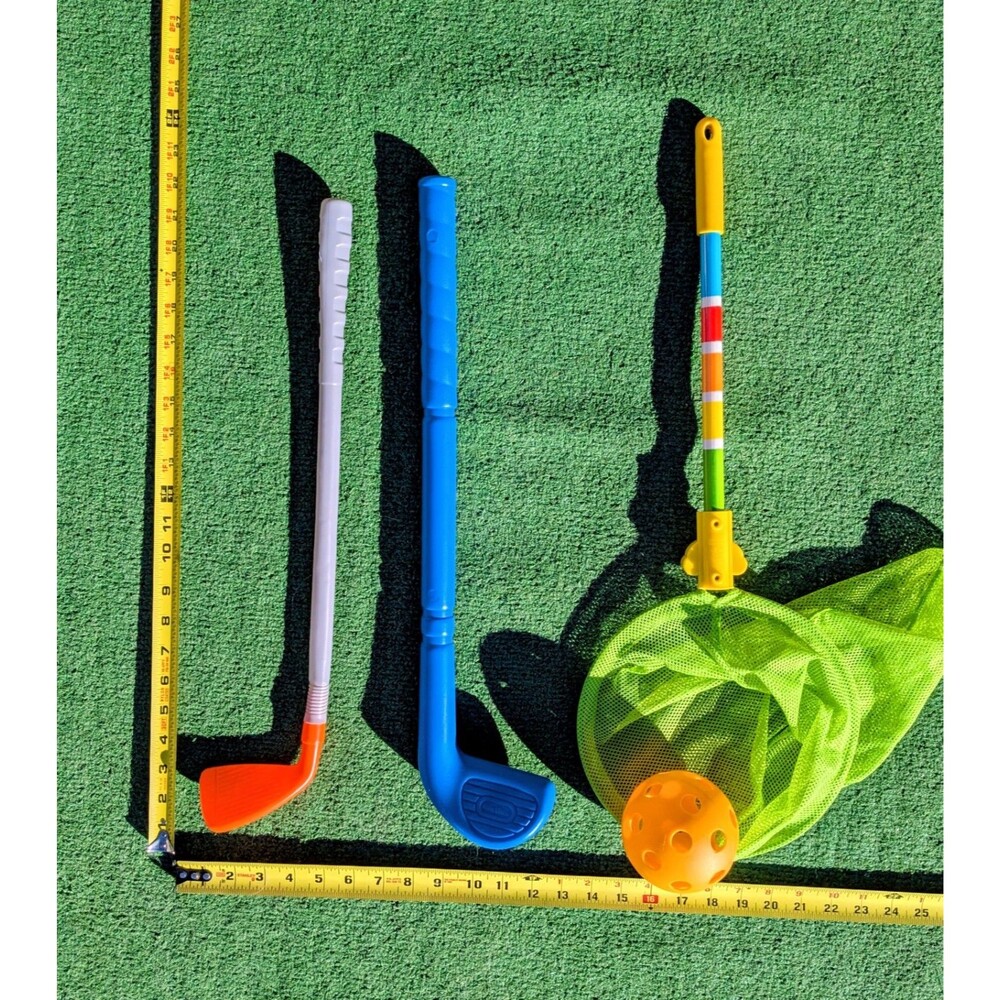 Kids Little Tikes TotSports Drive & Putt Golf Driver/Iron Club Toddler Toy Set+ - Picture 2 of 4